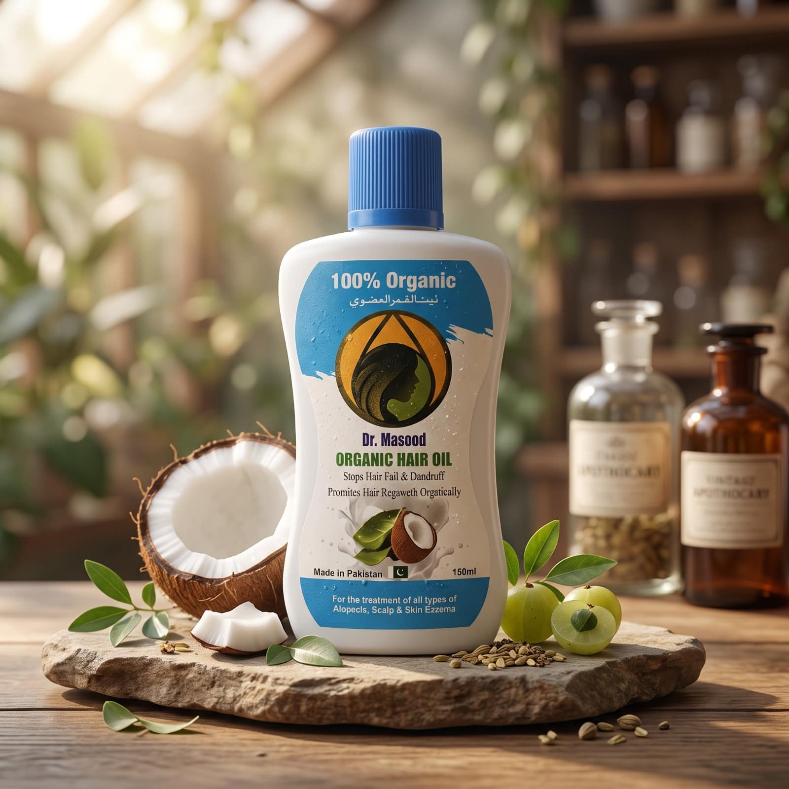 Dr Masood Organic Hair Oil